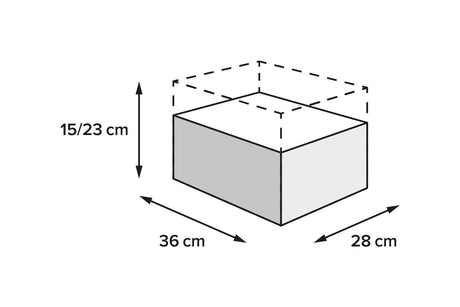 PRO Tail Bag Roadpack 1680D Ballistic Nylon 8 - 14 litre Black/Anthracite - SW - Motech UK