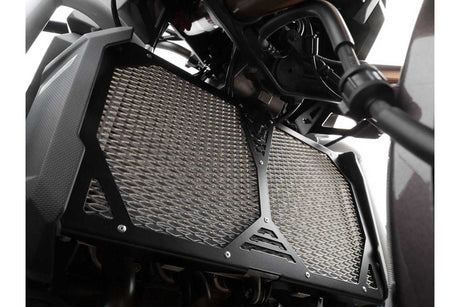 Radiator guard Kawasaki Versys 1000 (12 - 18). Black/silver - SW - Motech UK