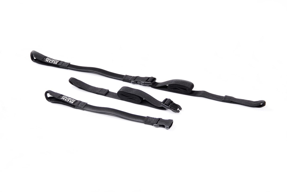ROK Straps 2 adjustable straps 500 - 1500 mm Black - SW - Motech UK
