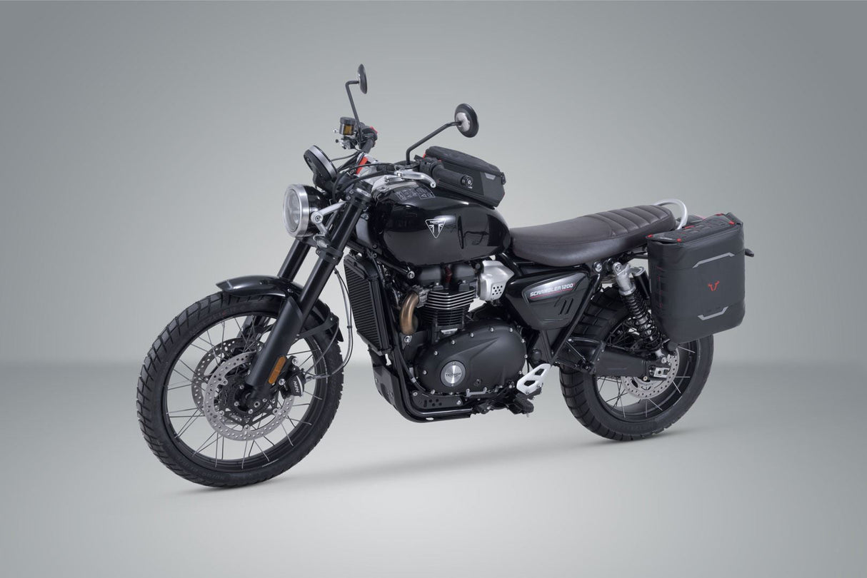 Side Bag WP system V - LOC 16 l. Scrambler 1200 XC/XE (18 - ), X/XE (23 - ). - SW - Motech UK