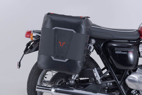 Side Bag WP system V - LOC 16/16 l. Triumph Bonnev. T100 (16 - )/ T120 (15 - ). - SW - Motech UK