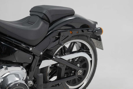 SLH Side Carrier LH1 Left Harley Davidson FatBoy /S, Breakout/S (17 - ) - SW - Motech UK
