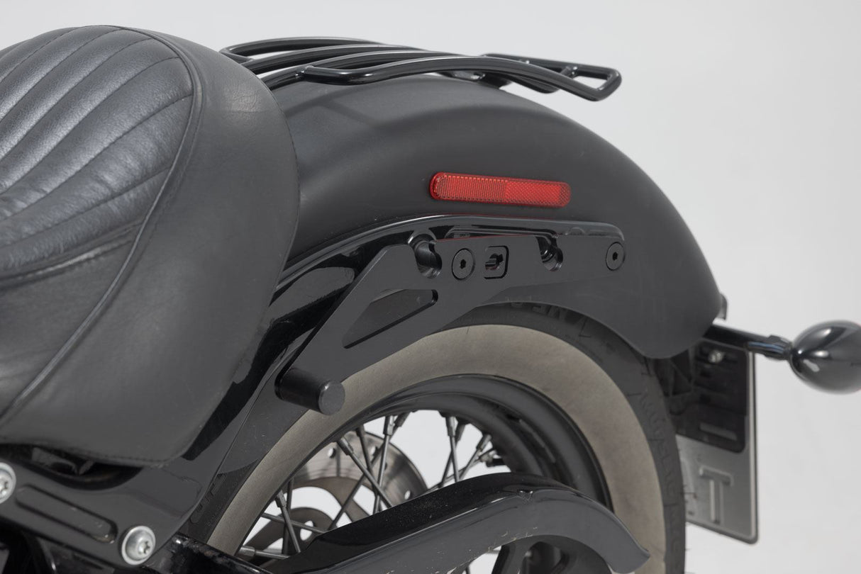 SLH Side Carrier LH1 Left Harley Davidson Softail Slim (12 - 17) - SW - Motech UK