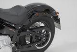 SLH Side Carrier LH1 Left Harley Davidson Street Bob/Slim/Standard - SW-Motech UK
