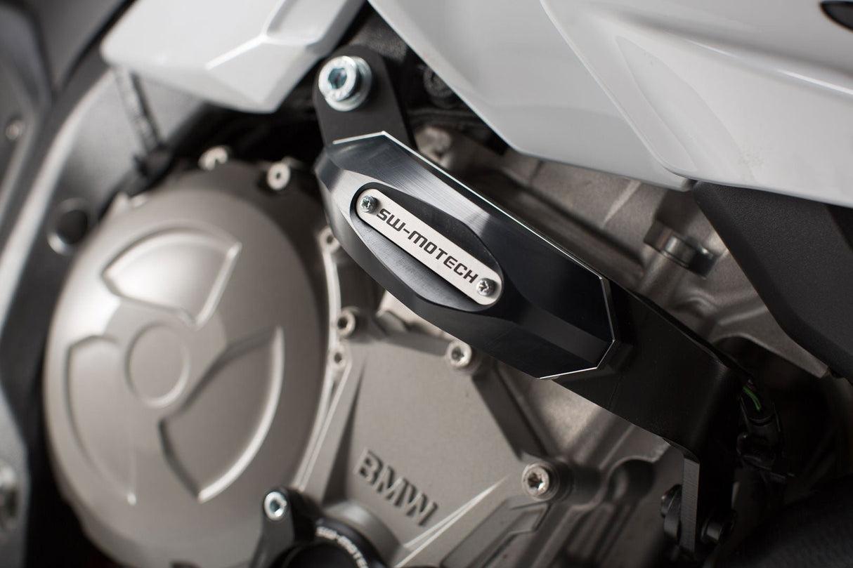 Slider set for frame Black BMW S 1000 XR (15 - 19) - SW - Motech UK