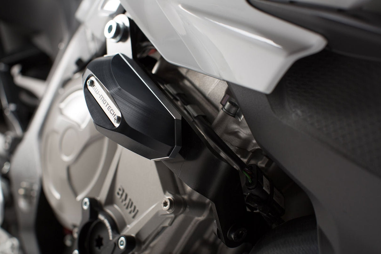Slider set for frame Black BMW S 1000 XR (15 - 19) - SW - Motech UK