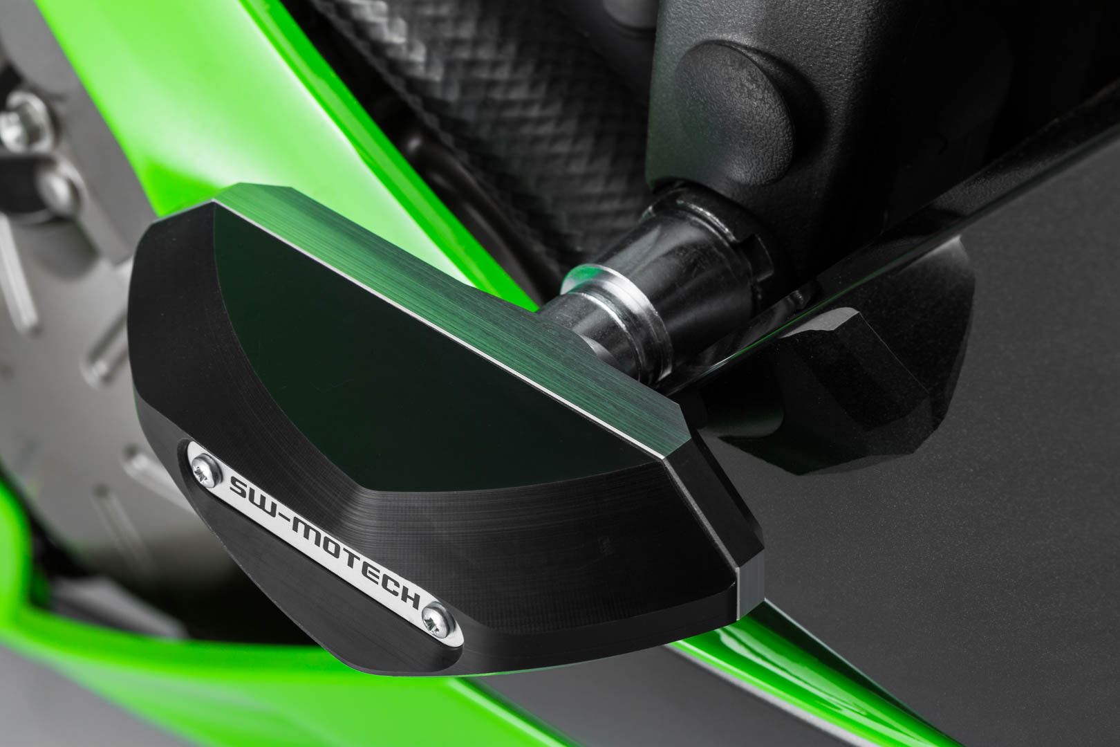 Slider set for frame Black Kawasaki Ninja ZX-6R 636 (13-) – SW