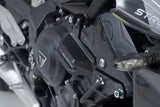 Slider set for frame Black Triumph Street Triple (12 - ) / Rx (15 - ) - SW - Motech UK