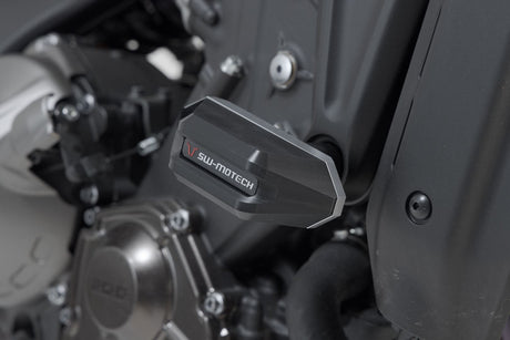 Slider Set for frame Yamaha Tracer 9 (20 - ) Black - SW - Motech UK