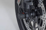 Slider Set for Front Axle BMW F800R,R1200,R1250,RnineT,S1000XR Black - SW - Motech UK