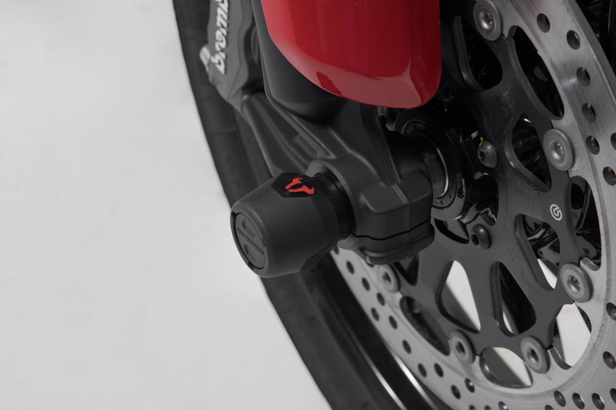 Slider set for front axle Ducati Multistrada V4 (20-) Black - SW-Motech UK