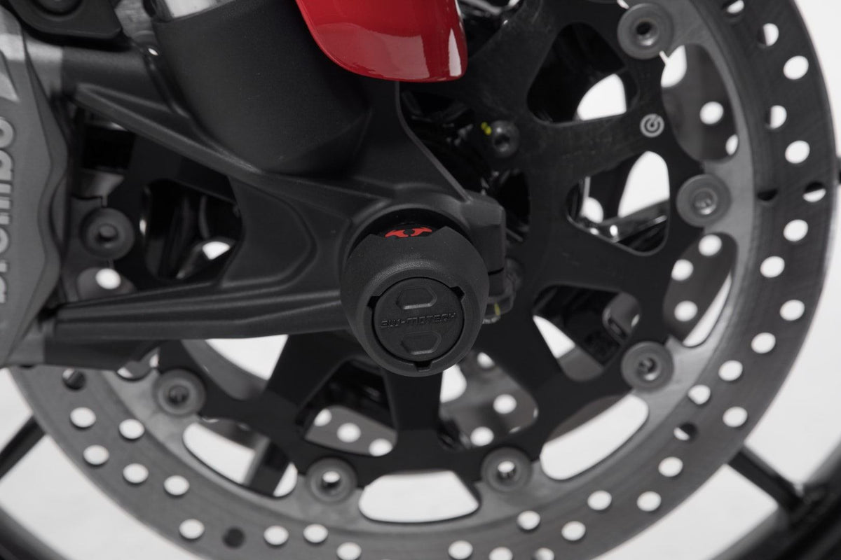 Slider set for front axle Ducati Multistrada V4 (20-) Black - SW-Motech UK