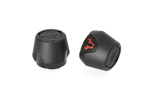 Slider Set for Front Axle KTM 1050/1090/1190 Adv,1290 SAdv Black - SW - Motech UK