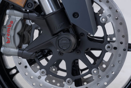 Slider Set for Front Axle KTM Models Black - SW - Motech UK