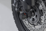 Slider set for front axle Moto Morini X - Cape 650 (21 - ) Black - SW - Motech UK