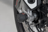 Slider Set for Front Axle Triumph, Honda, Yamaha Black - SW-Motech UK