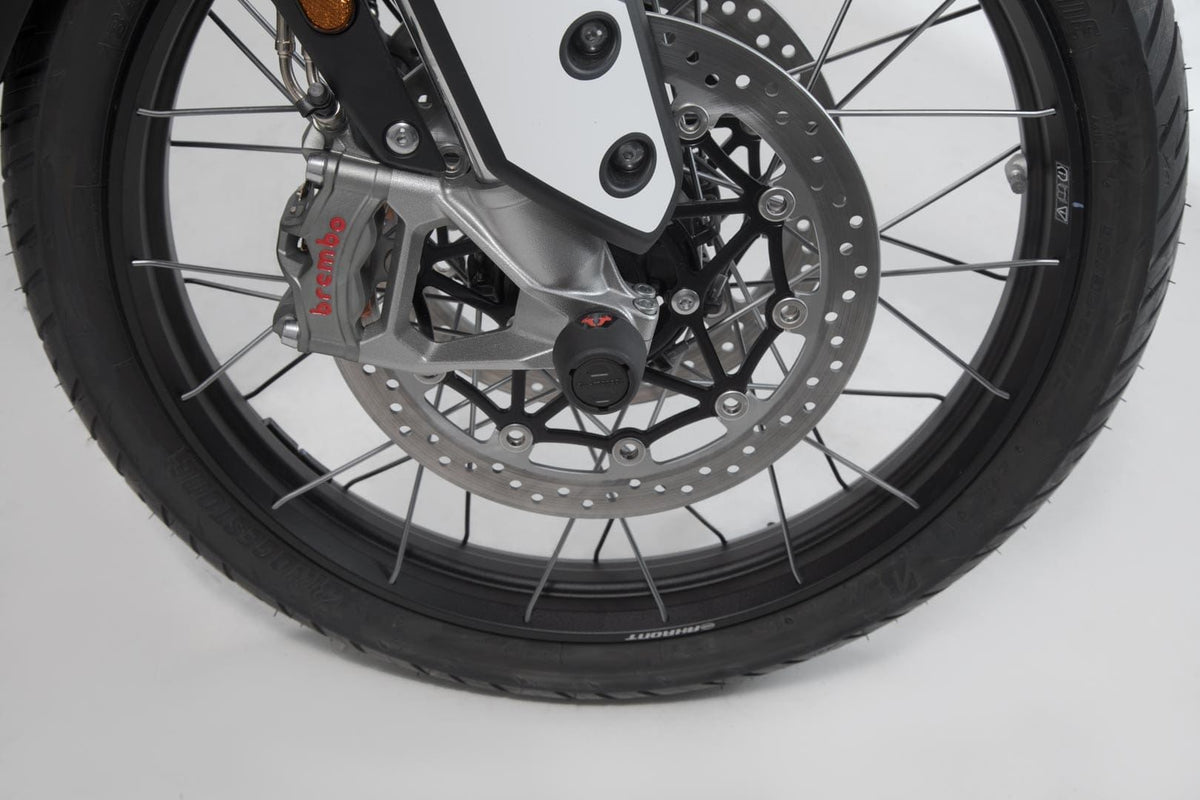Slider Set for Front Axle Triumph, Honda, Yamaha Black - SW-Motech UK