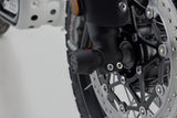 Slider Set for Front Axle Triumph Scrambler 1200 (21 - ) Black - SW - Motech UK