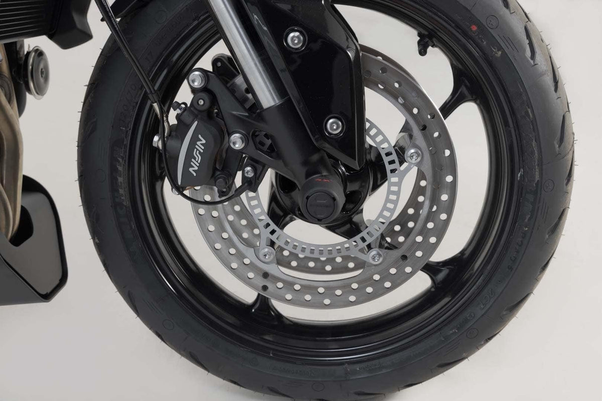 Slider Set for Front Axle Triumph Street Triple/Daytona/Tiger 600/Trident Black - SW-Motech UK