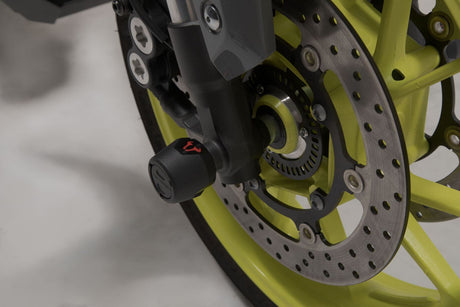 Slider Set for Front Axle Yamaha MT - 09/Tracer (16 - ), Tracer 900GT Black - SW - Motech UK
