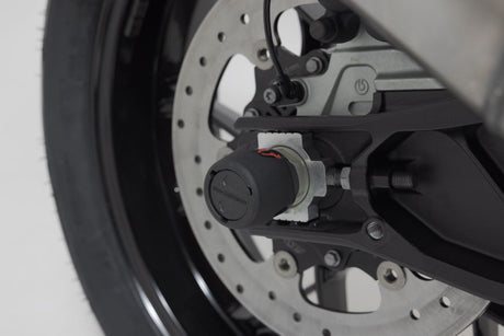 Slider Set for Rear Axle KTM 1050/1090/1190 Adv, 1290 SAdv Black - SW - Motech UK