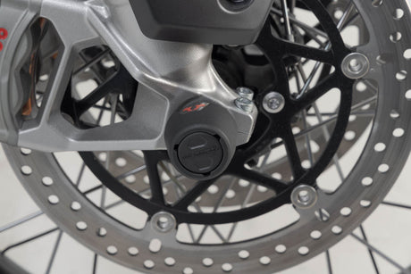 Slider Set for Rear Axle Suzuki GSX - S1000 / F (15 - ) Black - SW - Motech UK