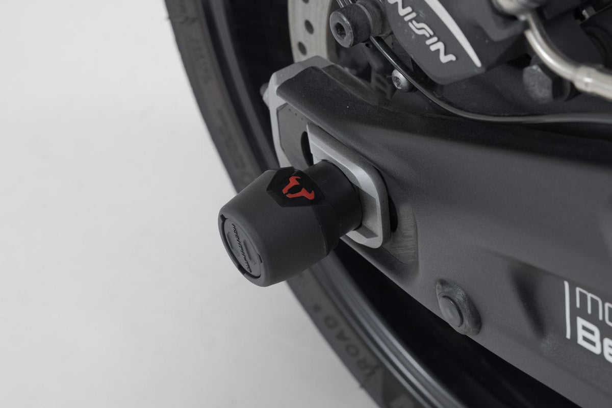 Slider Set for Rear Axle Triumph Trident 660 (21-) Black - SW-Motech UK
