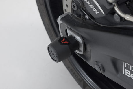 Slider Set for Rear Axle Triumph Trident 660 (21 - ) Black - SW - Motech UK