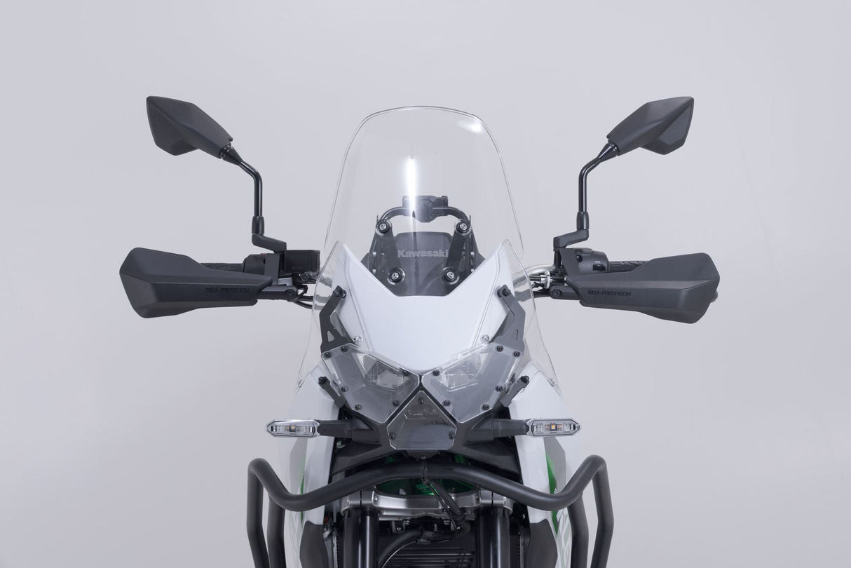 Sport handguard kit Black. Kawasaki KLE500 / KLE500 SE (26 - ). - SW - Motech UK
