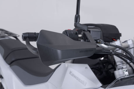Sport handguard kit Black. Kawasaki KLE500 / KLE500 SE (26 - ). - SW - Motech UK