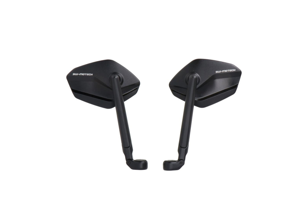 Sport mirror set25 M10x1 Short - SW - Motech UK