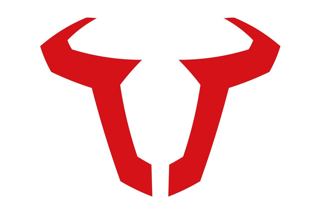 Sticker logo icon 130 mm Plot Rot Weatherproof - SW - Motech UK