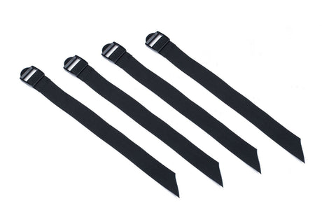 Strap set for TRAX expansion bag 4 straps 30x350 mm With slip - lock - SW - Motech UK