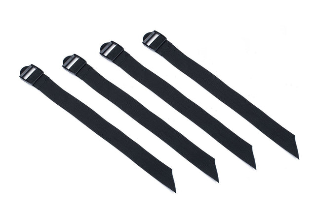 Strap set for TRAX expansion bag 4 straps 30x350 mm With slip - lock - SW - Motech UK