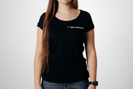 T-Shirt Core Line. Black. Women. Size S. - SW-Motech UK
