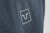 T-Shirt Unisex  Riders Line Dark Grey. Optic Wash. Unisex. Size XL. - SW - Motech UK