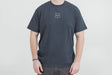 T-Shirt Unisex  Riders Line Dark Grey. Optic Wash. Unisex. Size XL. - SW - Motech UK