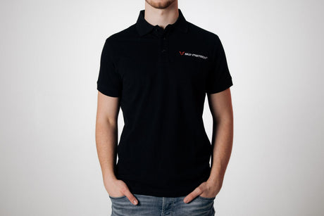 Team polo shirt Core Line. Black. Men. Size S. - SW - Motech UK