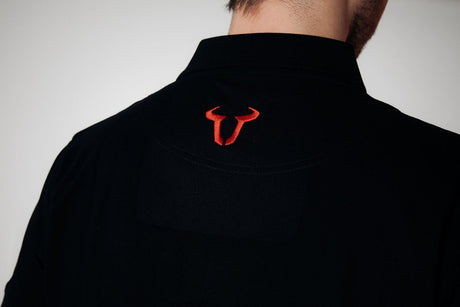 Team polo shirt Core Line. Black. Men. Size S. - SW - Motech UK