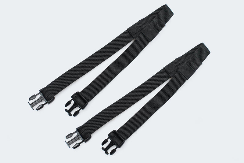 Tie - down strap set for tail bags 2 compression straps for tail bags - SW - Motech UK