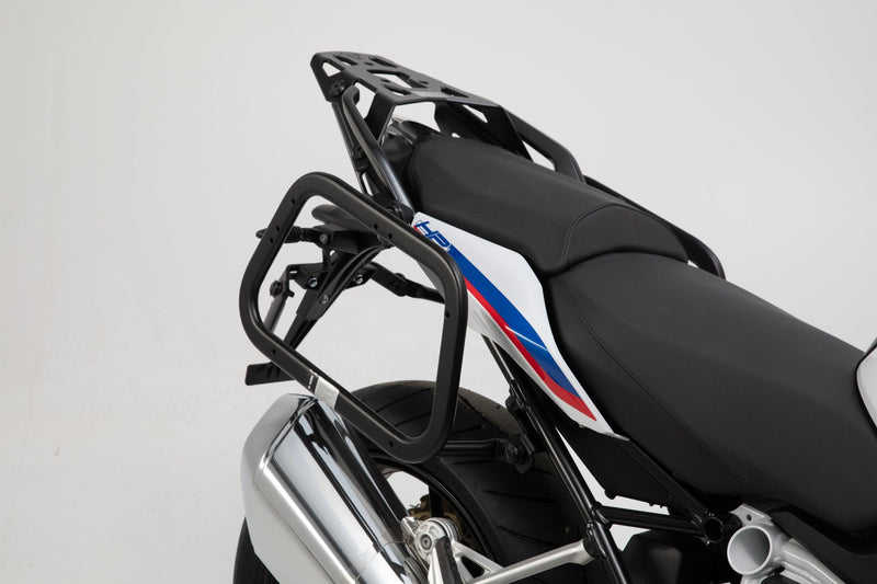 TRAX ADV Aluminium Case System 37/37 litre BMW R 1200 R/RS, R 1250 R/RS Silver - SW - Motech UK