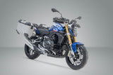 TRAX ADV Aluminium Case System 37/37 litre BMW R 1200 R/RS, R 1250 R/RS Silver - SW - Motech UK