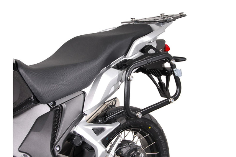 TRAX ADV Aluminium Case System 37/37 litre Honda Crosstourer (11 - ) Silver - SW - Motech UK