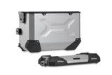 TRAX ADV Aluminium Case System 37/37 litre Honda NC750X (20-) Silver - SW-Motech UK