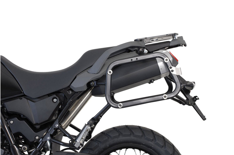 TRAX ADV Aluminium Case System 37/37 litre Yamaha XT 660 Z Ténéré (07 - 16) Silver - SW - Motech UK