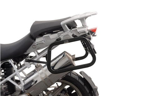 TRAX ADV Aluminium Case System 37/45 litre BMW R 1200 GS (04 - 12) / Advent Black - SW - Motech UK