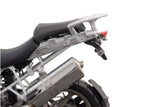 TRAX ADV Aluminium Case System 37/45 litre BMW R 1200 GS (04 - 12) / Advent Silver - SW - Motech UK