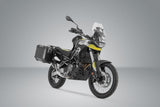 TRAX ADV Aluminium Case System 45/37 litre Aprilia Tuareg 660 (21-) Black - SW-Motech UK