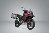 TRAX ADV Aluminium Case System 45/37 litre Benelli TRK 502 X (18 - ) Silver - SW - Motech UK