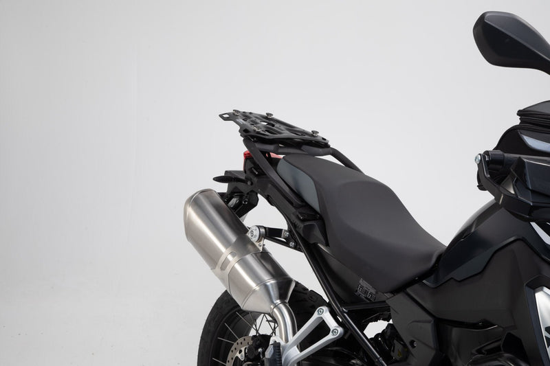 TRAX ADV Aluminium Case System 45/37 litre BMW F750GS, F850GS/Adv (17 - ) Black - SW - Motech UK